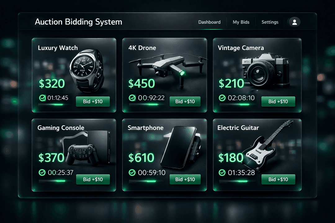 Auction Bidding System